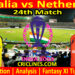 Today Match Prediction-Australia vs Netherlands-ODI Cricket World Cup 2023-24th Match-Who Will Win