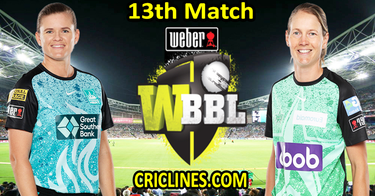 Today Match Prediction-Brisbane Heat Women vs Melbourne Stars Women-WBBL T20 2023-13th Match-Who Will Win