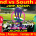Today Match Prediction-England vs South Africa-ODI Cricket World Cup 2023-20th Match-Who Will Win