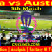 Today Match Prediction-IND vs AUS-ODI Cricket World Cup 2023-5th Match-Who Will Win