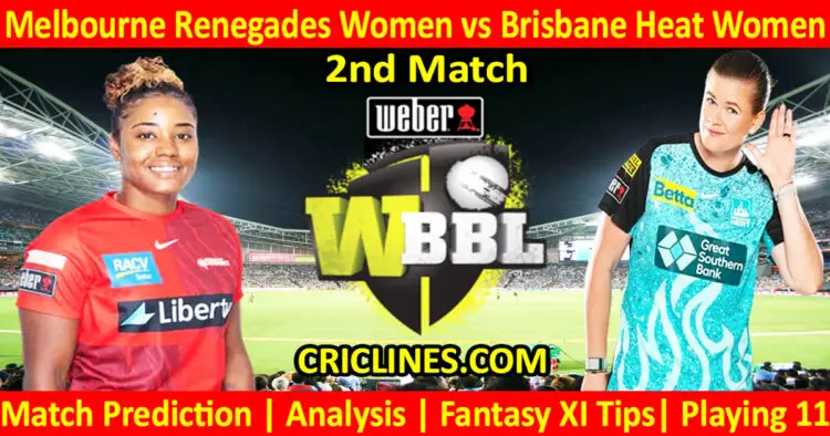 Today Match Prediction-MRSW vs BBHW-WBBL T20 2023-2nd Match-Who Will Win