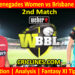 Today Match Prediction-MRSW vs BBHW-WBBL T20 2023-2nd Match-Who Will Win