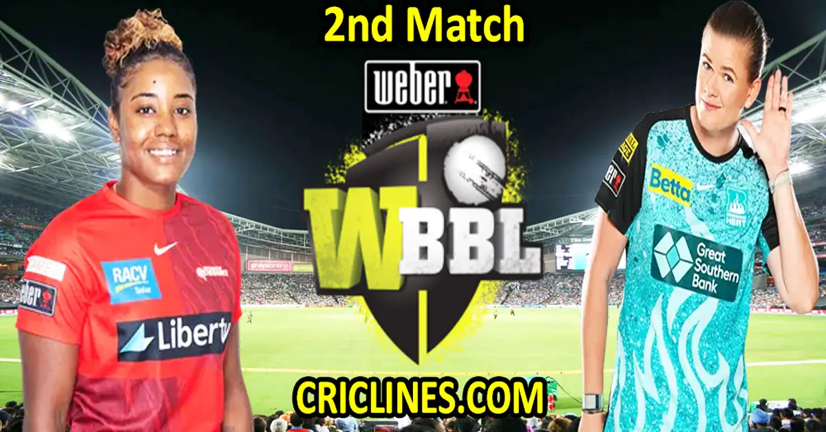 Today Match Prediction-Melbourne Renegades Women vs Brisbane Heat Women-WBBL T20 2023-2nd Match-Who Will Win