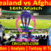Today Match Prediction-NZ vs AFG-ODI Cricket World Cup 2023-16th Match-Who Will Win