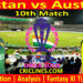 Today Match Prediction-PAK vs AUS-ODI Cricket World Cup Warm up 2023-10th Match-Who Will Win