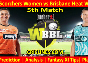 Today Match Prediction-PRSW vs BBHW-WBBL T20 2023-5th Match-Who Will Win