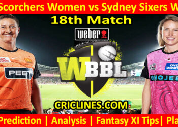 Today Match Prediction-PRSW vs SYSW-WBBL T20 2023-18th Match-Who Will Win