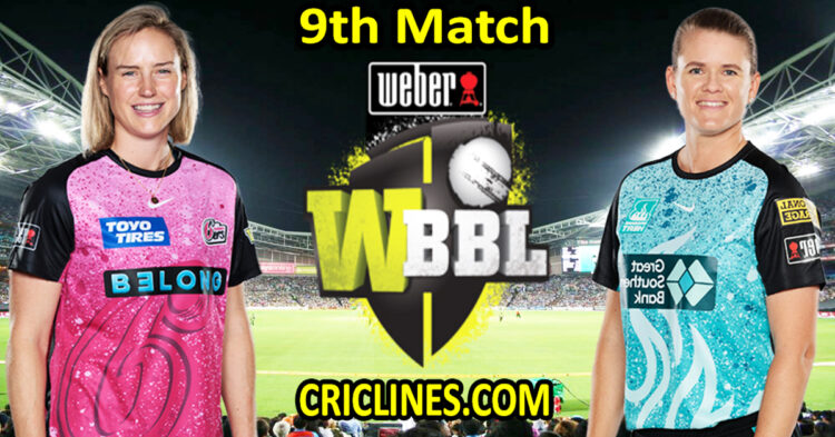 Today Match Prediction-Sydney Sixers Women vs Brisbane Heat Women-WBBL T20 2023-9th Match-Who Will Win