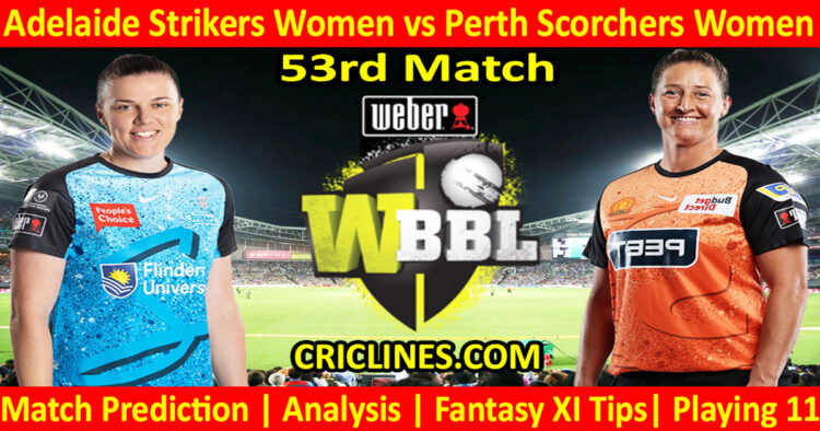 Today Match Prediction-ADSW vs PRSW-WBBL T20 2023-53rd Match-Who Will Win