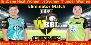 Today Match Prediction-BBHW vs SYTW-WBBL T20 2023-Eliminator Match-Who Will Win