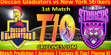 Today Match Prediction-DG vs NYS-Dream11-Abu Dhabi T10 League-2023-1st Match-Who Will Win