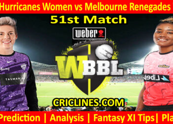 Today Match Prediction-HBHW vs MLRW-WBBL T20 2023-51st Match-Who Will Win