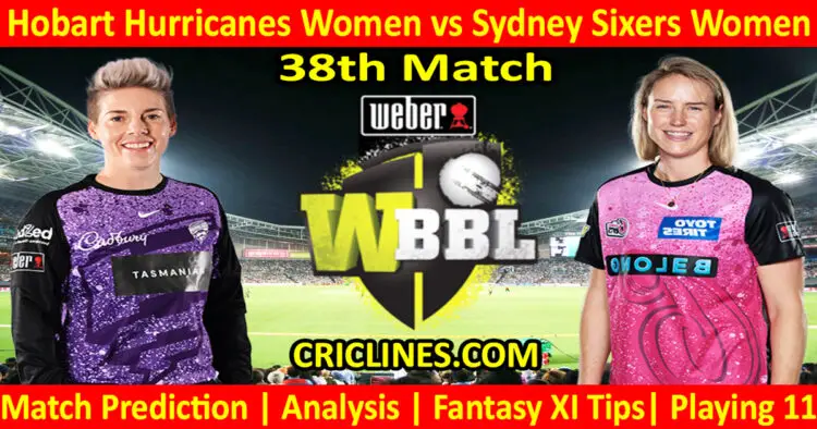 Today Match Prediction-HBHW vs SYSW-WBBL T20 2023-38th Match-Who Will Win