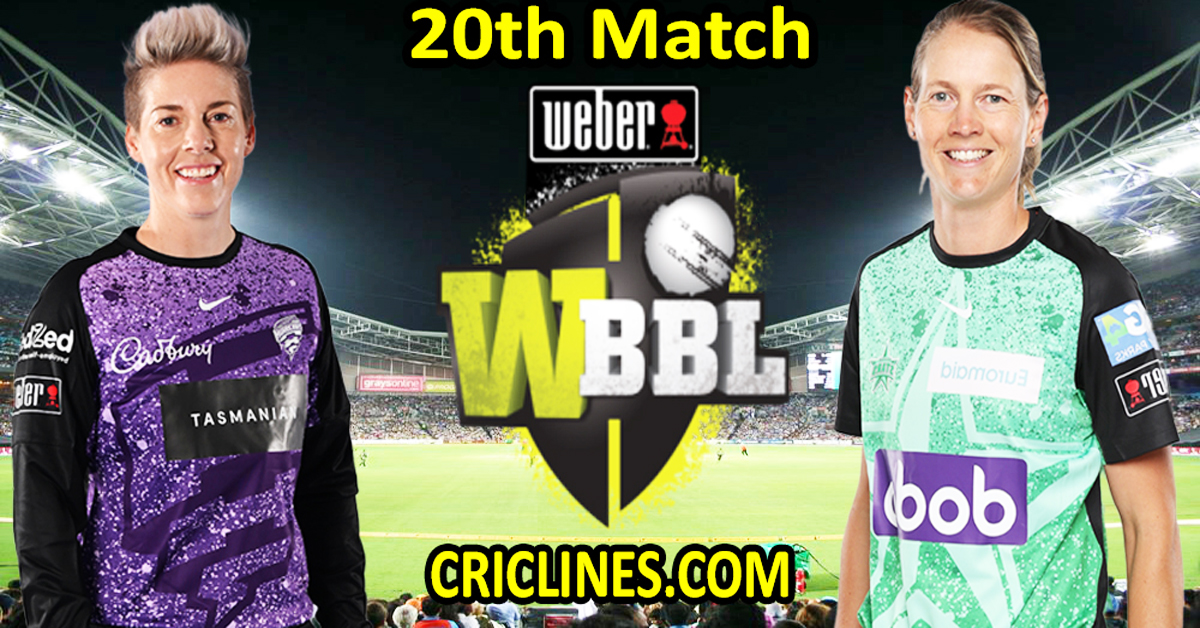 Today Match Prediction-Hobart Hurricanes Women vs Melbourne Stars Women-WBBL T20 2023-20th Match-Who Will Win