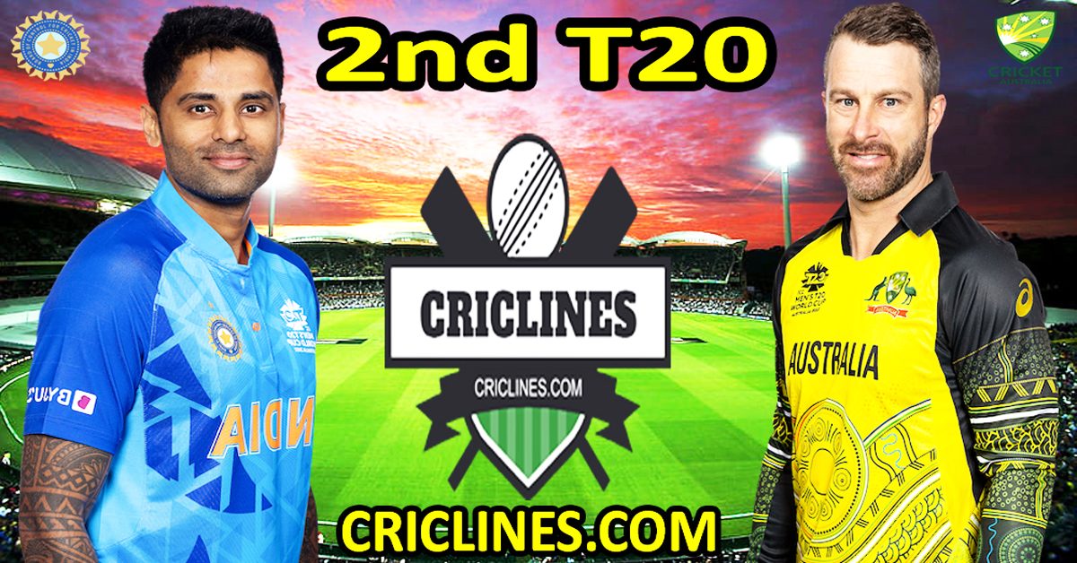 Today Match Prediction-India vs Australia-Dream11-2nd T20 2023-Who Will Win