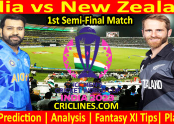 Today Match Prediction-India vs New Zealand-ODI Cricket World Cup 2023-1st Semi-Final Match-Who Will Win