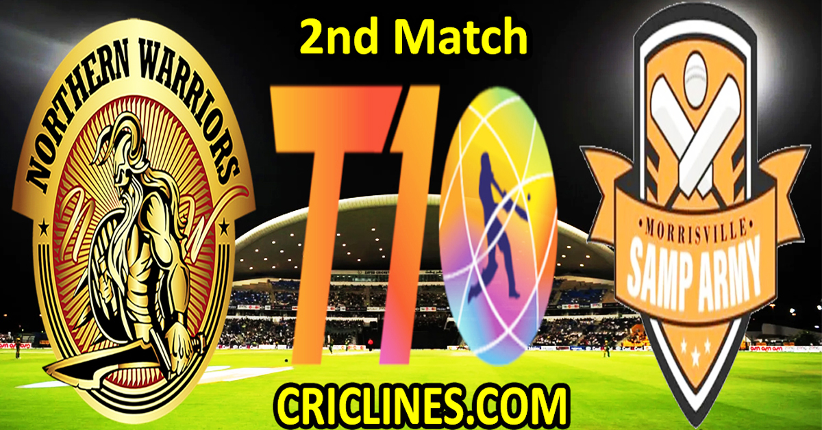 Today Match Prediction-Northern Warriors vs Morrisville Samp Army-Dream11-Abu Dhabi T10 League-2023-2nd Match-Who Will Win