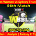 Today Match Prediction-SYSW vs SYTW-WBBL T20 2023-56th Match-Who Will Win