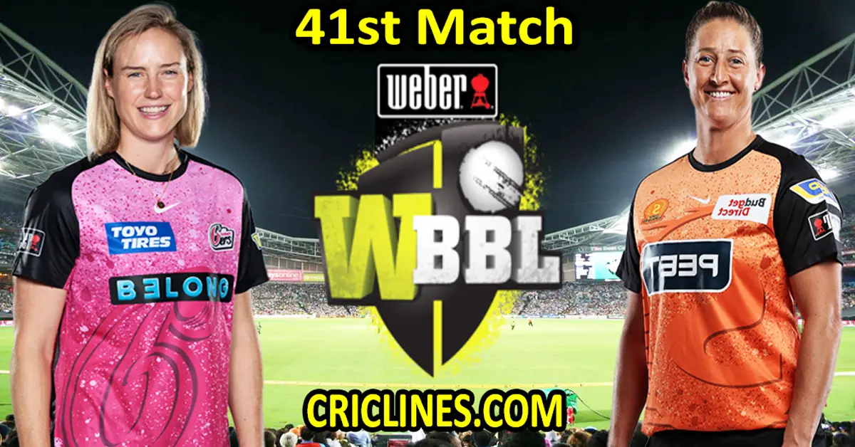 Today Match Prediction-Sydney Sixers Women vs Perth Scorchers Women-WBBL T20 2023-41st Match-Who Will Win