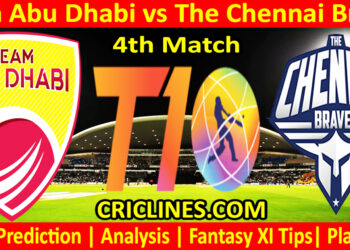 Today Match Prediction-TAB vs TCB-Dream11-Abu Dhabi T10 League-2023-4th Match-Who Will Win
