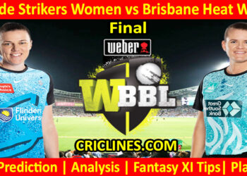 Today Match Prediction-ADSW vs BBHW-WBBL T20 2023-Final Match-Who Will Win