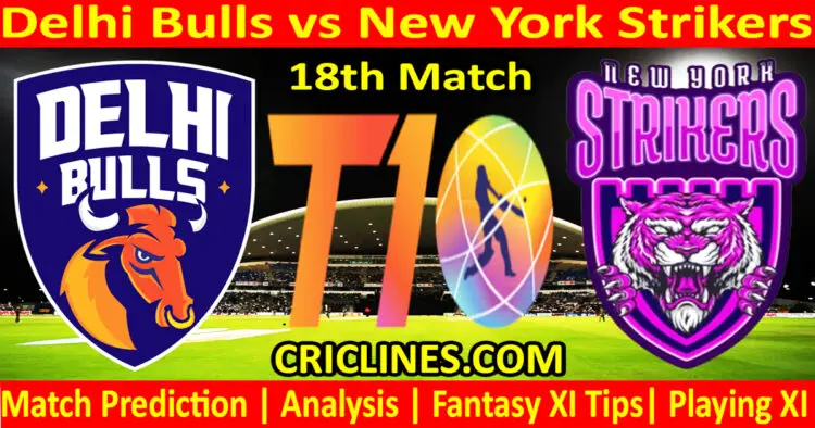Today Match Prediction-DBS vs NYS-Dream11-Abu Dhabi T10 League-2023-18th Match-Who Will Win