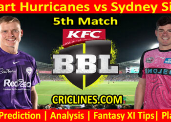 Today Match Prediction-HBH vs SYS-Dream11-BBL T20 2023-24-5th Match-Who Will Win