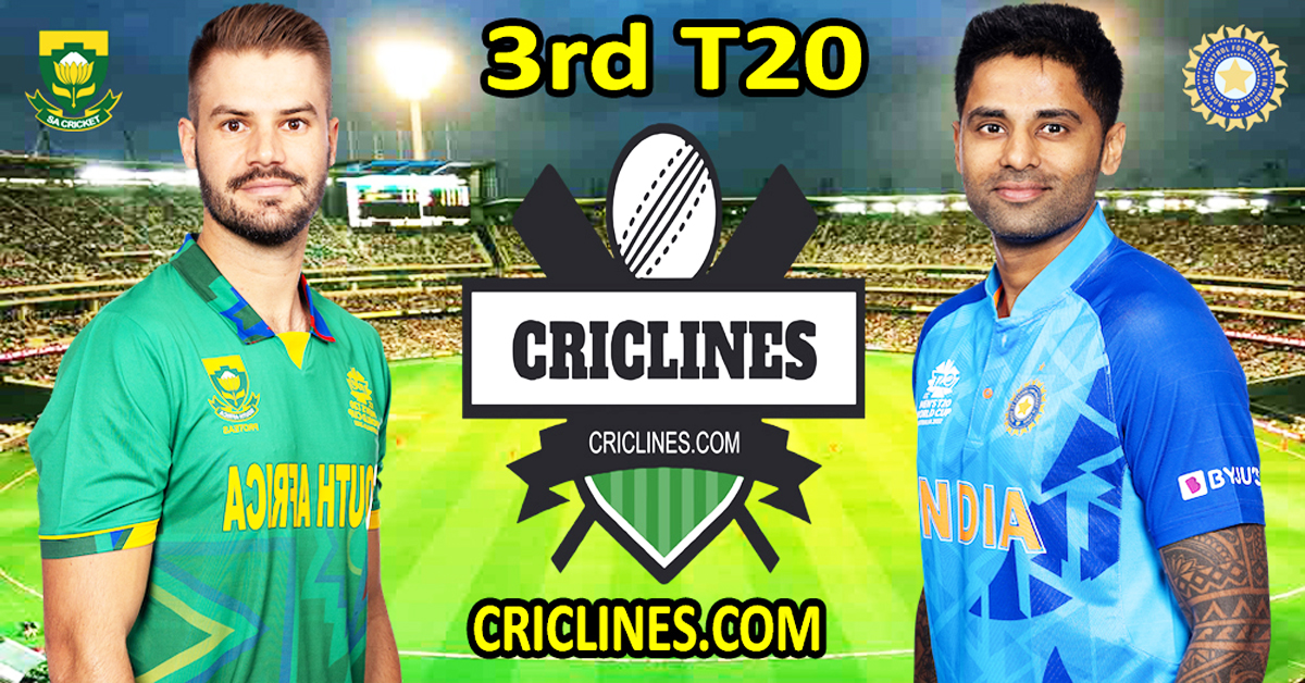 Today Match Prediction-South Africa vs India-Dream11-3rd T20 Match-2023-Who Will Win