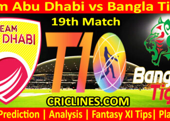 Today Match Prediction-TAD vs BTS-Dream11-Abu Dhabi T10 League-2023-19th Match-Who Will Win