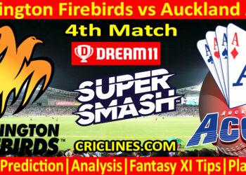 Today Match Prediction-WF vs AA-Dream11-Super Smash T20 2023-24-4th Match-Who Will Win
