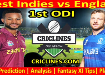 Today Match Prediction-WI vs ENG-1st ODI-2023-Dream11-Who Will Win Today