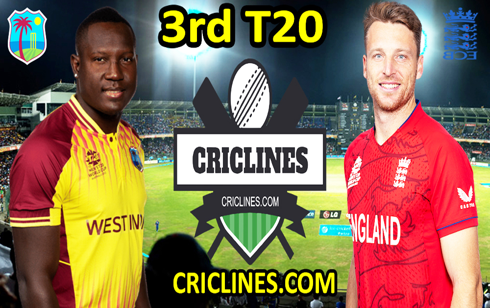 Today Match Prediction-West Indies vs England-3rd T20-2023-Dream11-Who Will Win Today
