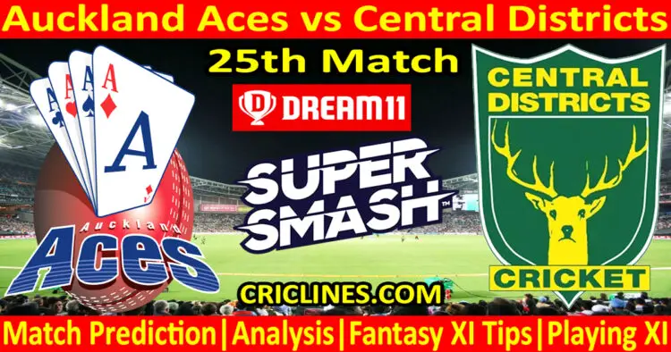 Today Match Prediction-AA vs CD-Dream11-Super Smash T20 2023-24-25th Match-Who Will Win