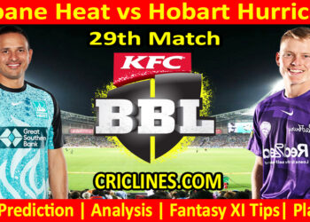Today Match Prediction-BBH vs HBH-Dream11-BBL T20 2023-24-29th Match-Who Will Win