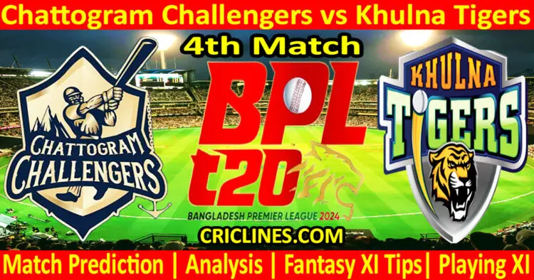 Today Match Prediction-CCS vs KT-Dream11-BPL T20-2024-4th Match-Who Will Win