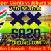 Today Match Prediction-DSG vs JSK-SA20 T20 2024-Dream11-7th Match-Who Will Win