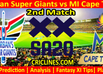 Today Match Prediction-DSG vs MICT-SA20 T20 2024-Dream11-2nd Match-Who Will Win