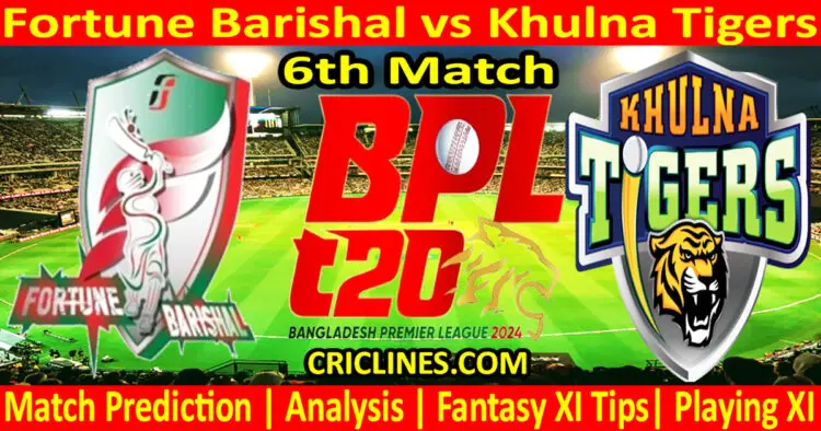 Today Match Prediction-FB vs KT-Dream11-BPL T20-2024-6th Match-Who Will Win