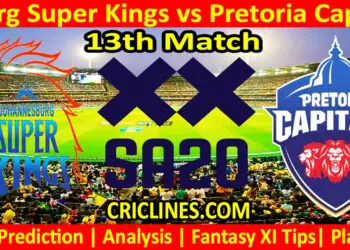 Today Match Prediction-JSK vs PC-SA20 T20 2024-Dream11-13th Match-Who Will Win