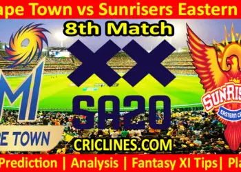 Today Match Prediction-MICT vs SEC-SA20 T20 2024-Dream11-8th Match-Who Will Win