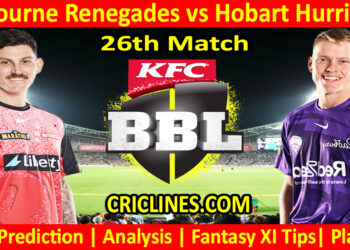 Today Match Prediction-MLR vs HBH-Dream11-BBL T20 2023-24-26th Match-Who Will Win