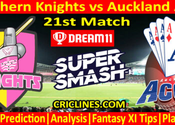 Today Match Prediction-NK vs AA-Dream11-Super Smash T20 2023-24-21st Match-Who Will Win