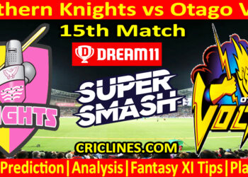 Today Match Prediction-NK vs OV-Dream11-Super Smash T20 2023-24-15th Match-Who Will Win