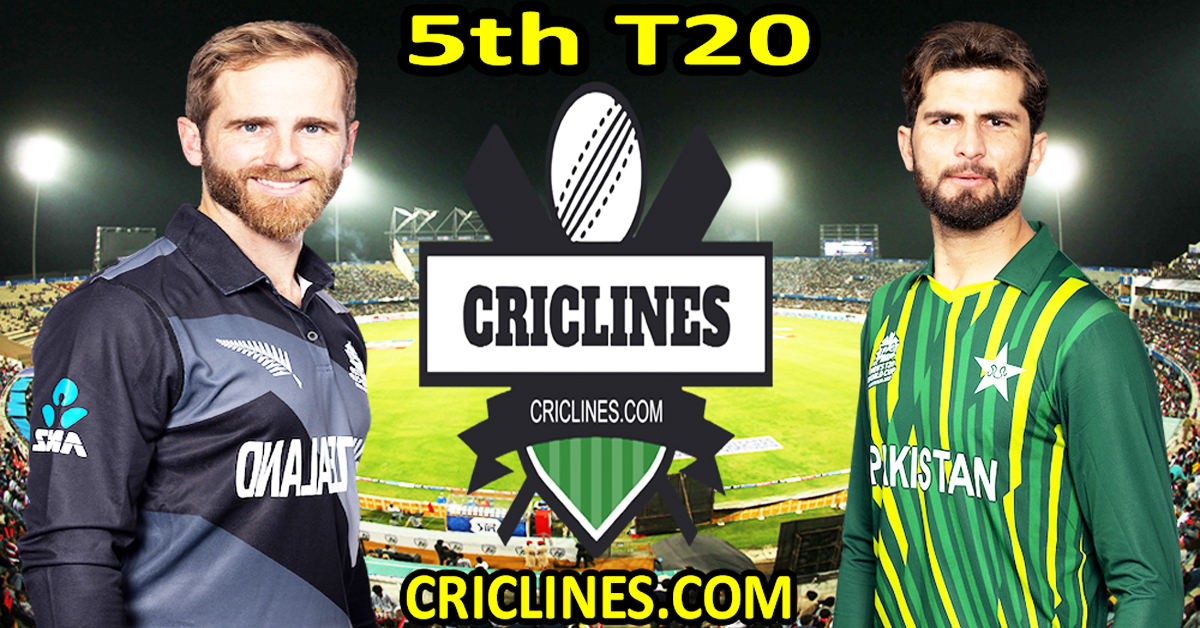 Today Match Prediction-New Zealand vs Pakistan-5th T20-2024-Dream11-Who Will Win