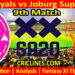 Today Match Prediction-PR vs JSK-SA20 T20 2024-Dream11-9th Match-Who Will Win