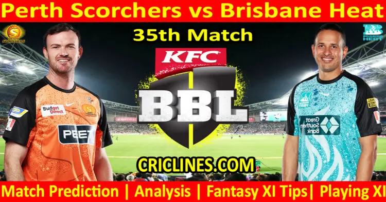 Today Match Prediction-PRS vs BBH-Dream11-BBL T20 2023-24-35th Match-Who Will Win
