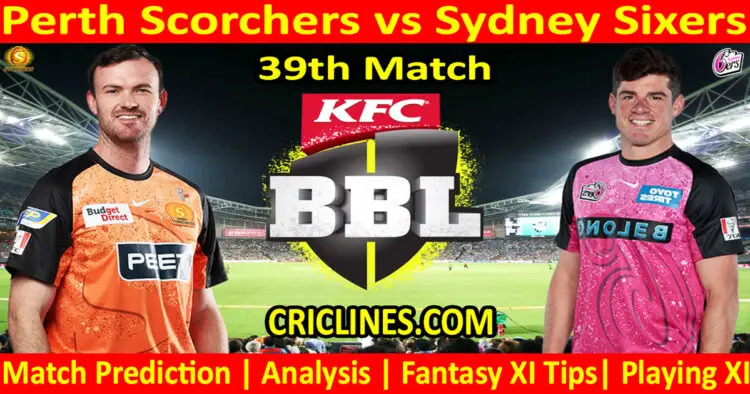 Today Match Prediction-PRS vs SYS-Dream11-BBL T20 2023-24-39th Match-Who Will Win
