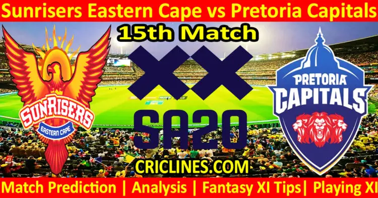 Today Match Prediction-SEC vs PC-SA20 T20 2024-Dream11-15th Match-Who Will Win