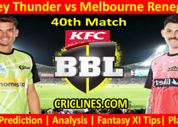 Today Match Prediction-SYT vs MLR-Dream11-BBL T20 2023-24-40th Match-Who Will Win