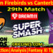 Today Match Prediction-WF vs CK-Dream11-Super Smash T20 2023-24-29th Match-Who Will Win
